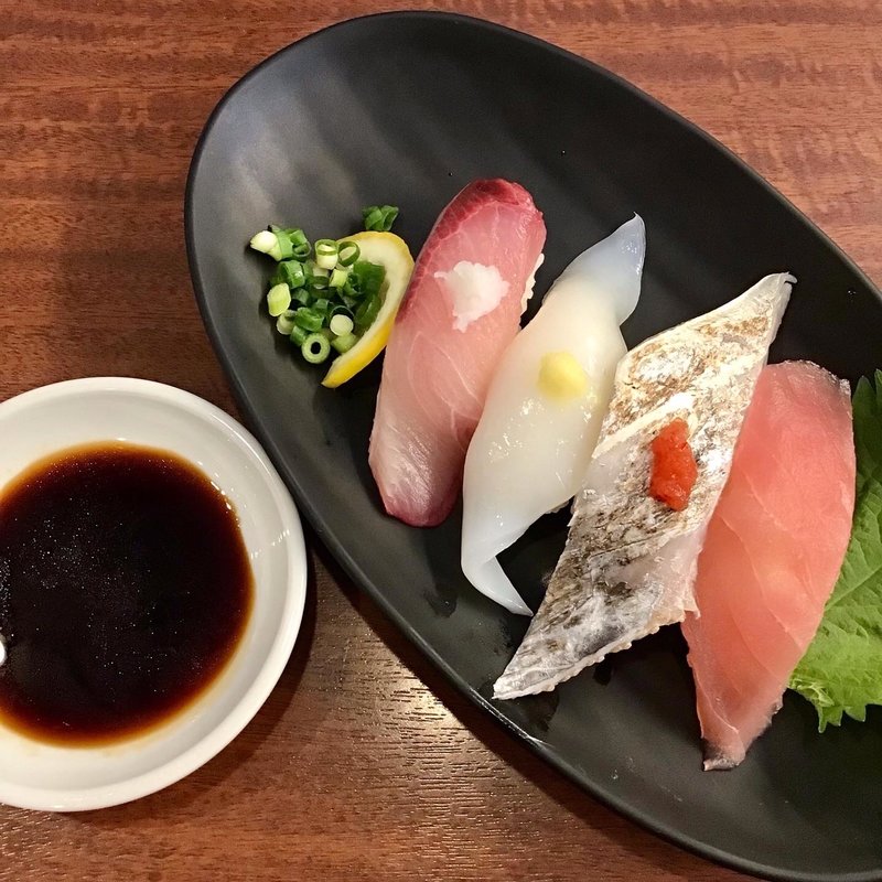 本日のうまいもんづくし(回転寿司 北海素材 八尾店 （ほっかいそざい）)