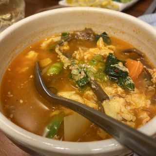 赤スープ(焼肉家 　カズ )