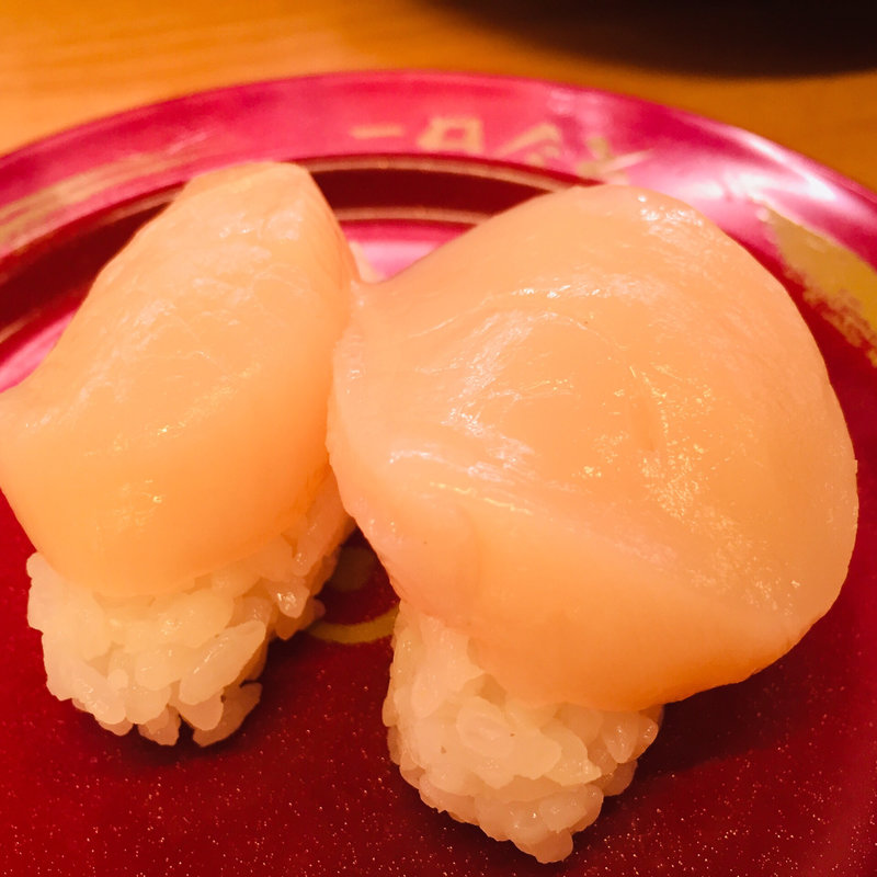 大帆立の握り(スシロー 鹿児島南栄店 )