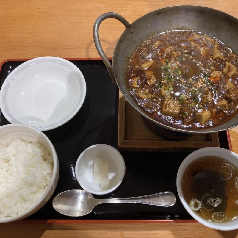 麻婆豆腐定食(秋田カントリー倶楽部 )