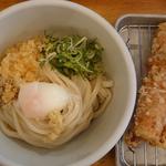 しょうゆうどん　鶏天&ちくわ天　麺増量120g(TOKYO SUNFLOWER IIDABASHI)