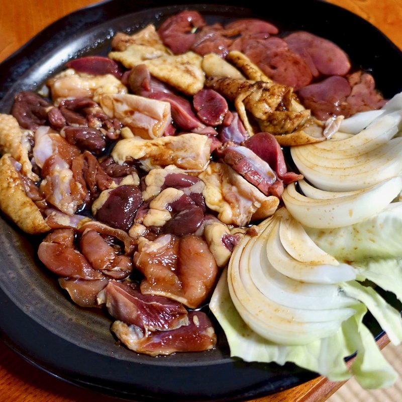 焼き盛り七種盛り合わせ（2〜3人前）(みやま本舗 霧島本店 （【旧店名】地鶏料理 みやま）)