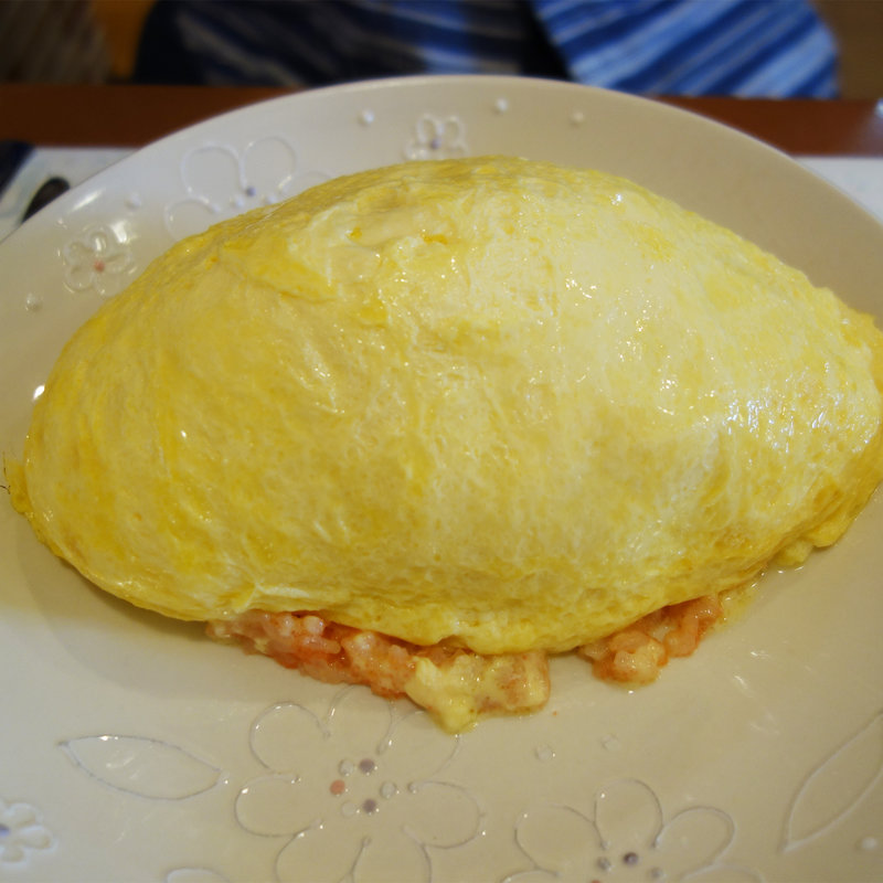 メンオムランチ(五穀 (ごこく))