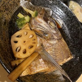 天然鯛荒炊き(紀州の鮮魚と地酒のお店 うえだや)