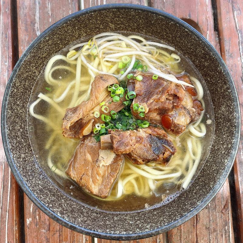 ソーキそば(そば処　竹の子)