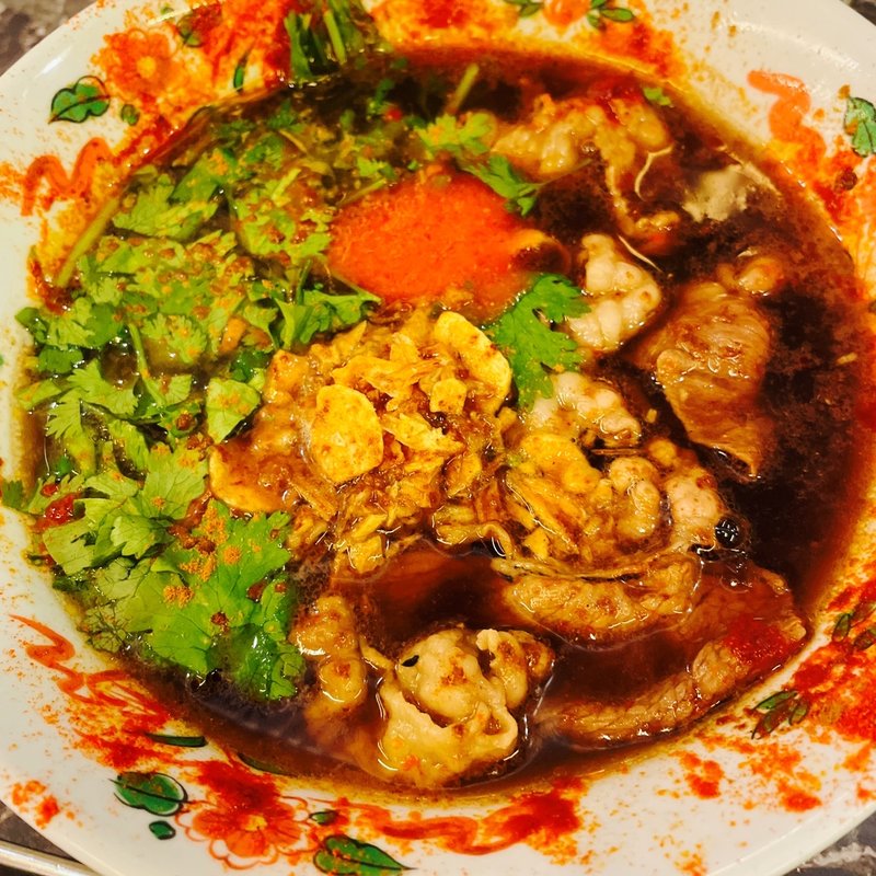 牛肉麺(台北餃子 張記 茶屋町店)