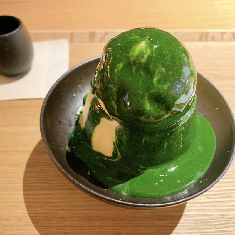 抹茶プリンアフォガード(safn°)