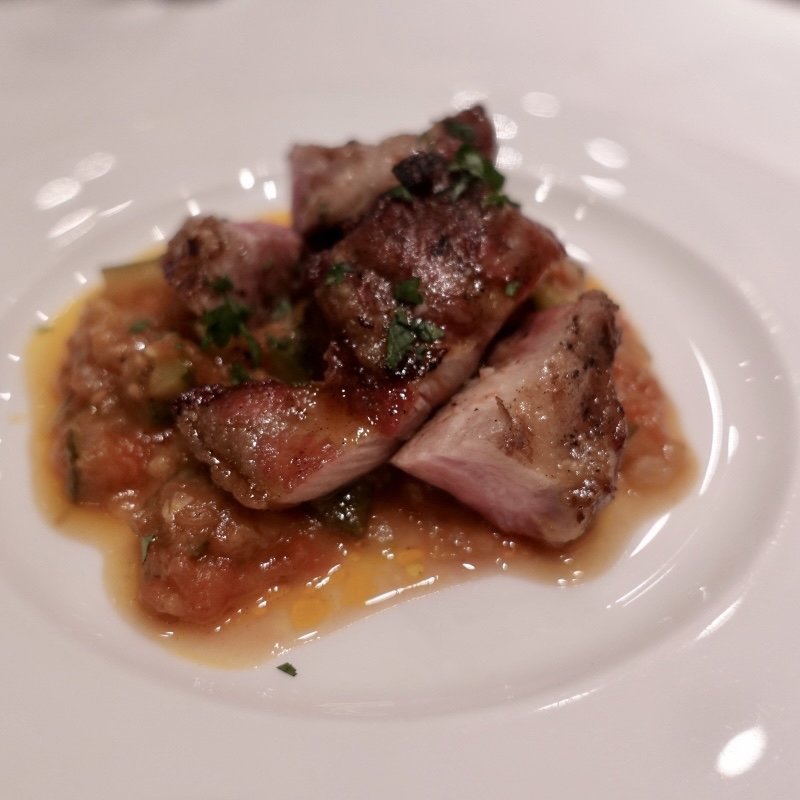 スペインガリシア豚の炭火焼き(エチョラ （ETXOLA）)