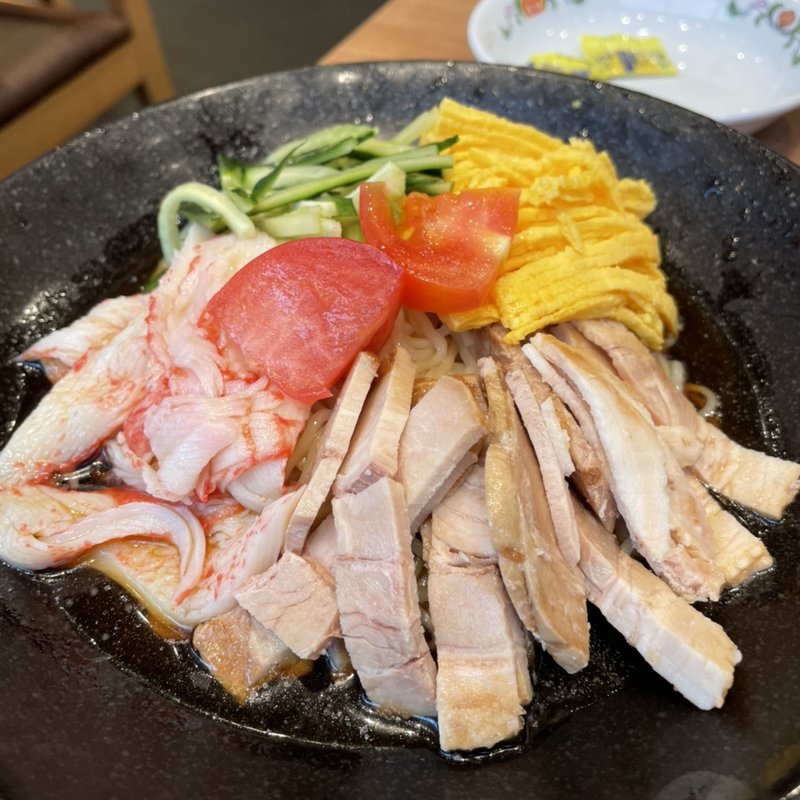 冷やし中華(餃子の王将 ブランチ横浜南部市場店)