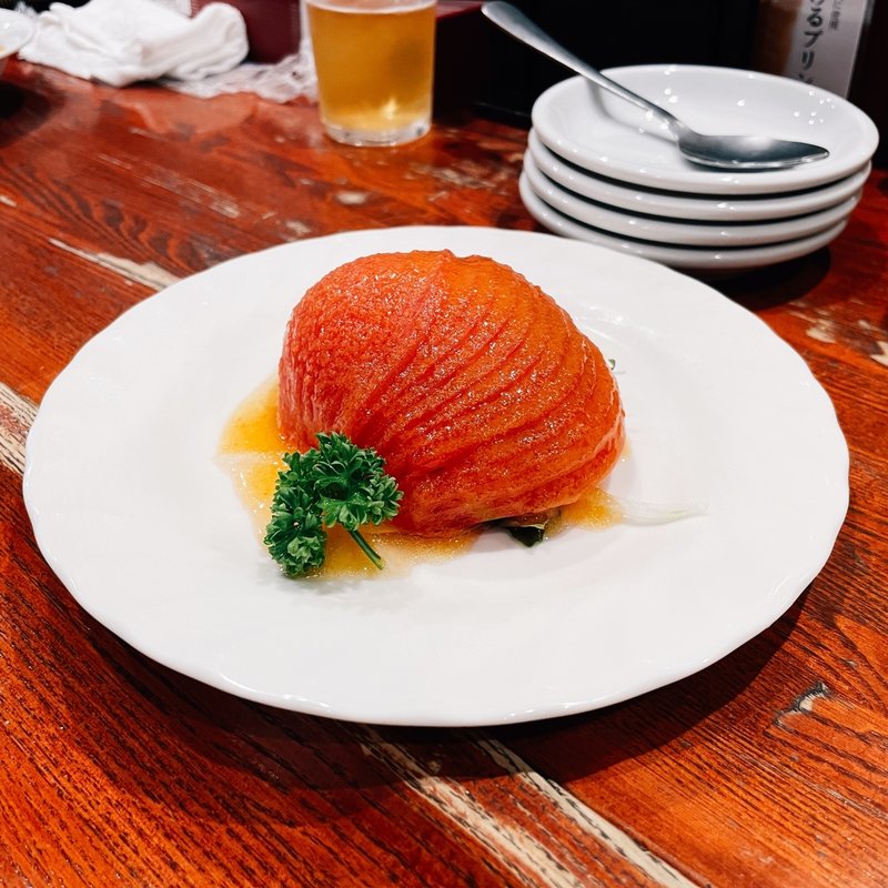 トマトサラダ(ハーフ)(牛たん料理 閣 ブランドーム本店)