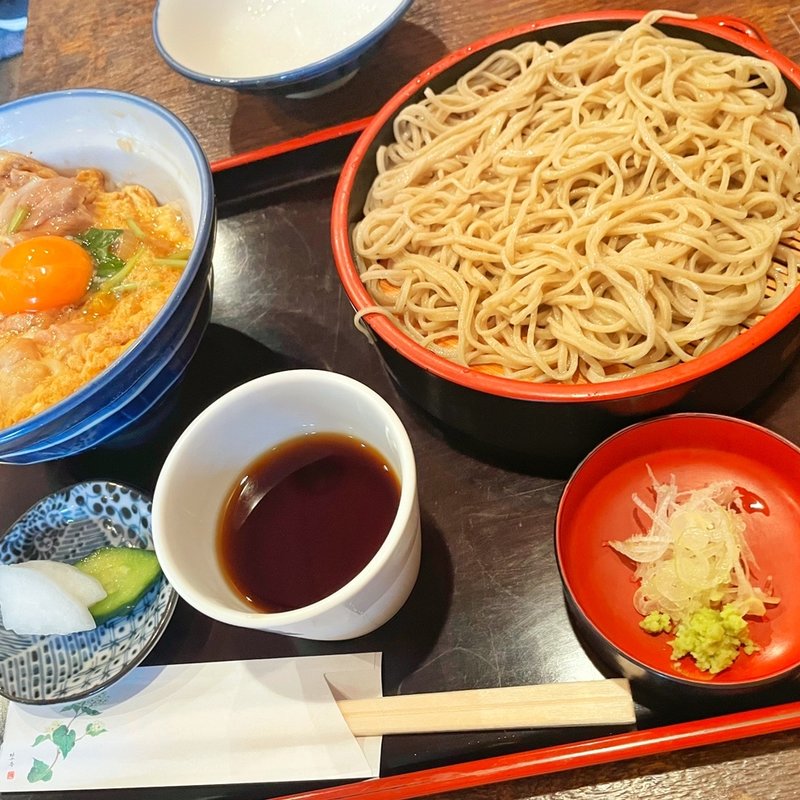 親子丼セット(石挽 いわもと)
