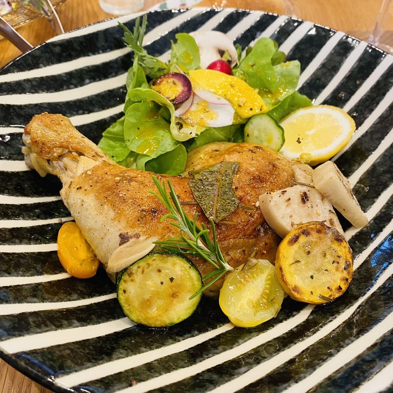 鷄のコンフィ(Polaris MORISHITA cafe)