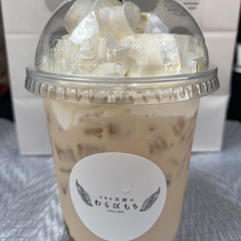 飲むわらもち(ミルクティー)(とろり天使のわらびもち 奈良大和高田店)