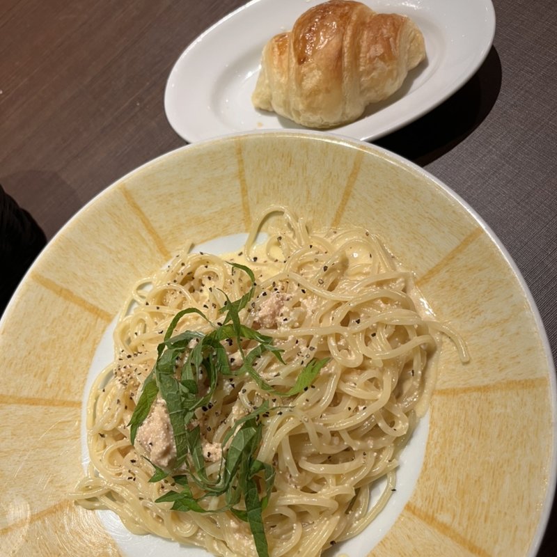 プチプチたらこの濃厚クリームパスタ(鎌倉パスタ　カラフルタウン岐阜店)