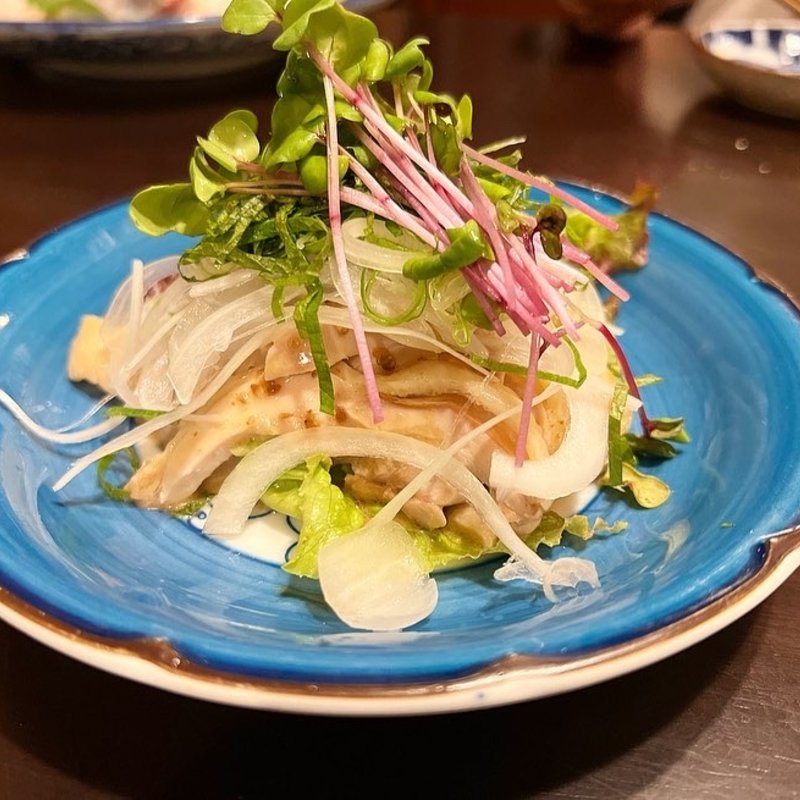 よだれ鶏(さかなと煮込み 和気愛々)