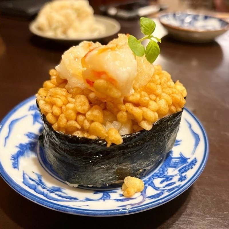 海老マヨおにぎり(さかなと煮込み 和気愛々)