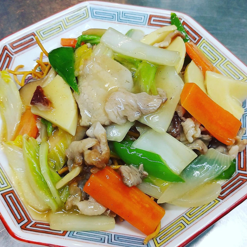 あげそば(昔ながらの中華そば たくちゃん)