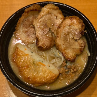 九州味噌味噌漬け炙りチャーシュー麺(麺場 田所商店 城陽店)