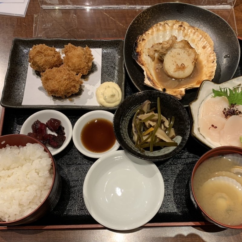 ほたてづくし定食(魚っ喰いの田 新青森駅店 )