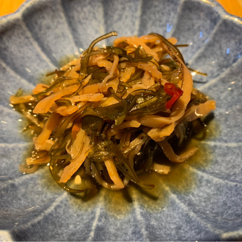 自家製松前漬け(若女将の作った塩味)(レストラン矢野 （やの）)