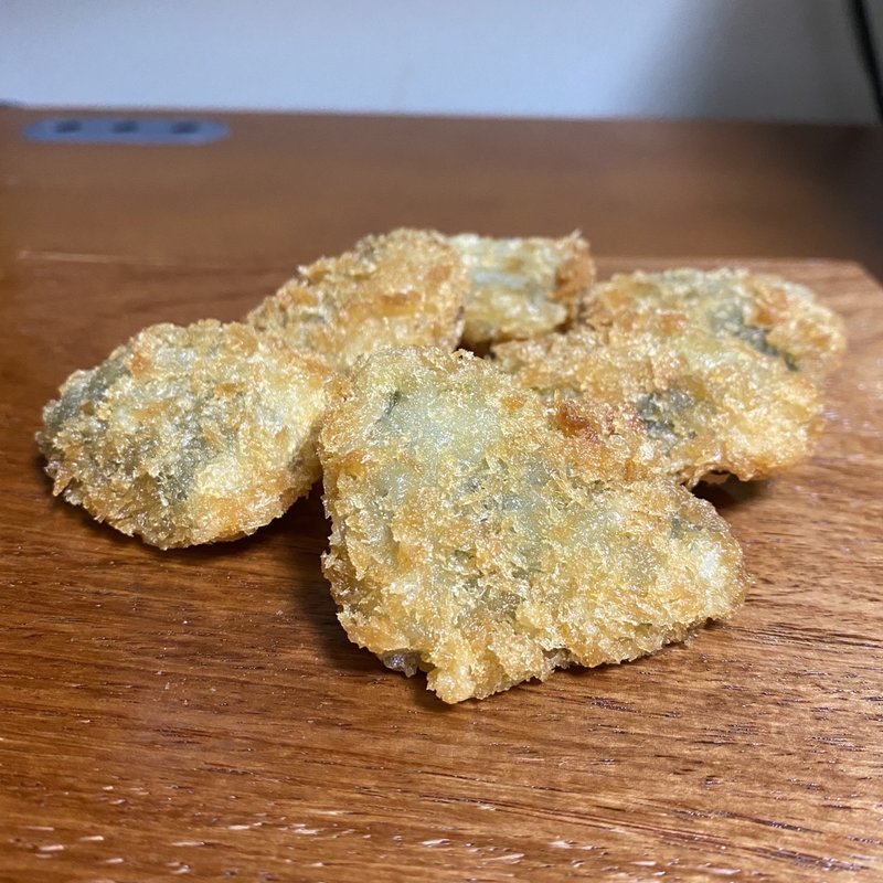 ふっくら大葉マアジフライ(ゆきこおばさんの台所 名鉄百貨店本店)