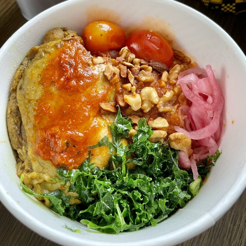 スパイシートマチチキン 大盛り(すき家 船橋日大前店 )