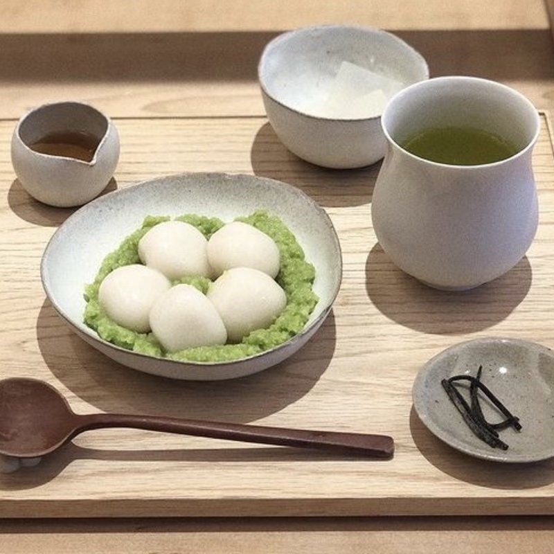 【みつ白玉】ずんだ(甘味 みつや)