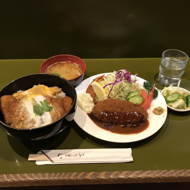 メンチカツ定食(キッチン友 )