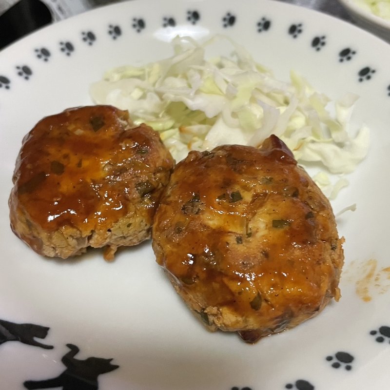 鰯ハンバーグ(自宅)