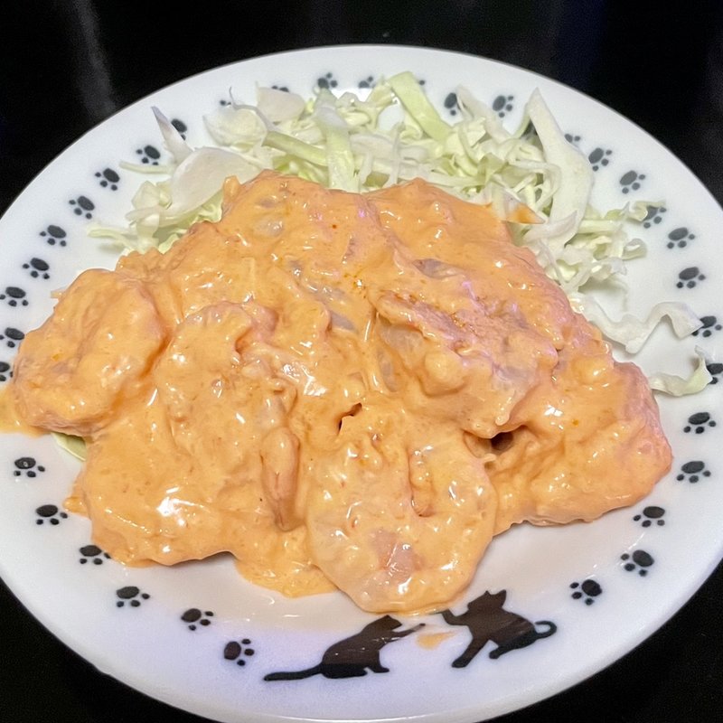 ピリ辛エビマヨ(自宅)