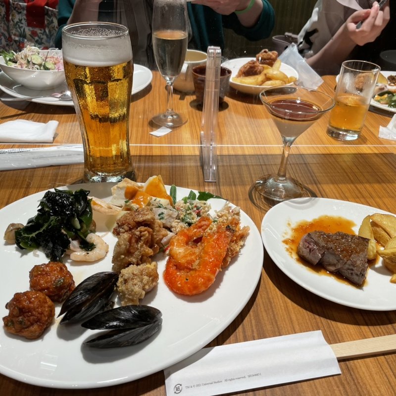 アジアンディナーブッフェ(Dining BRICKSIDE)