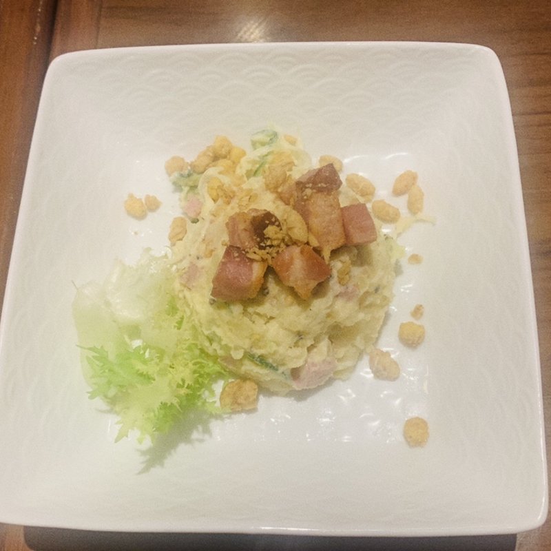 ビアホールの自家製ポテトサラダ(銀座ライオン さいたま新都心店)