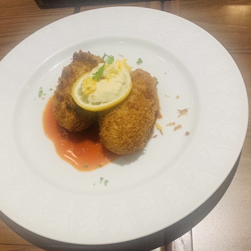 カニクリームコロッケ(銀座ライオン さいたま新都心店)