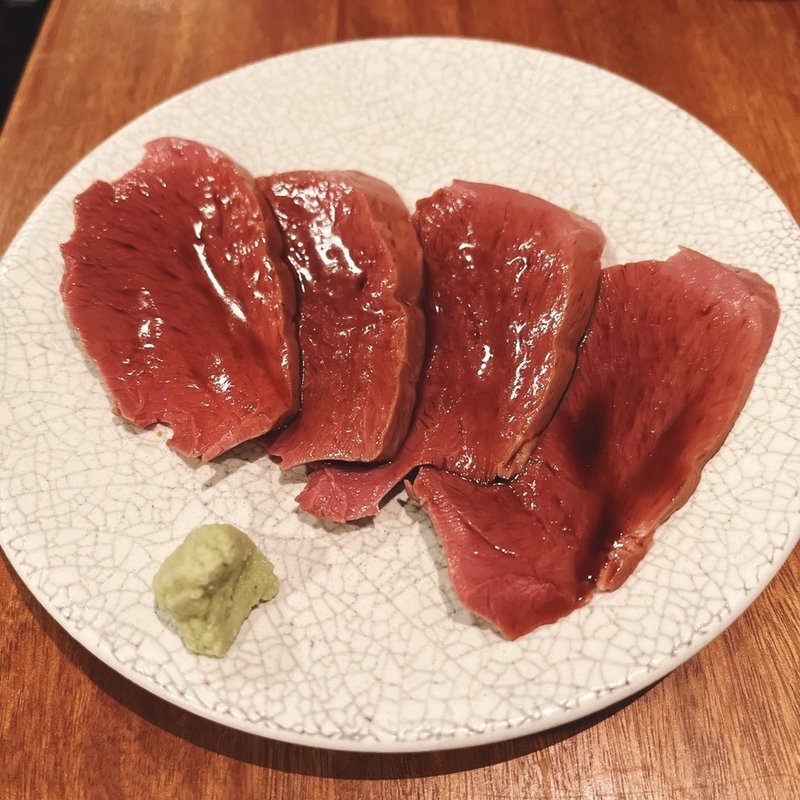 ハツ刺し(酒場シナトラ)