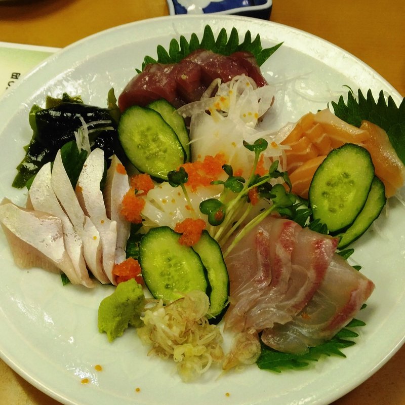 お造り5点盛り(酒蔵ダイヤ菊)