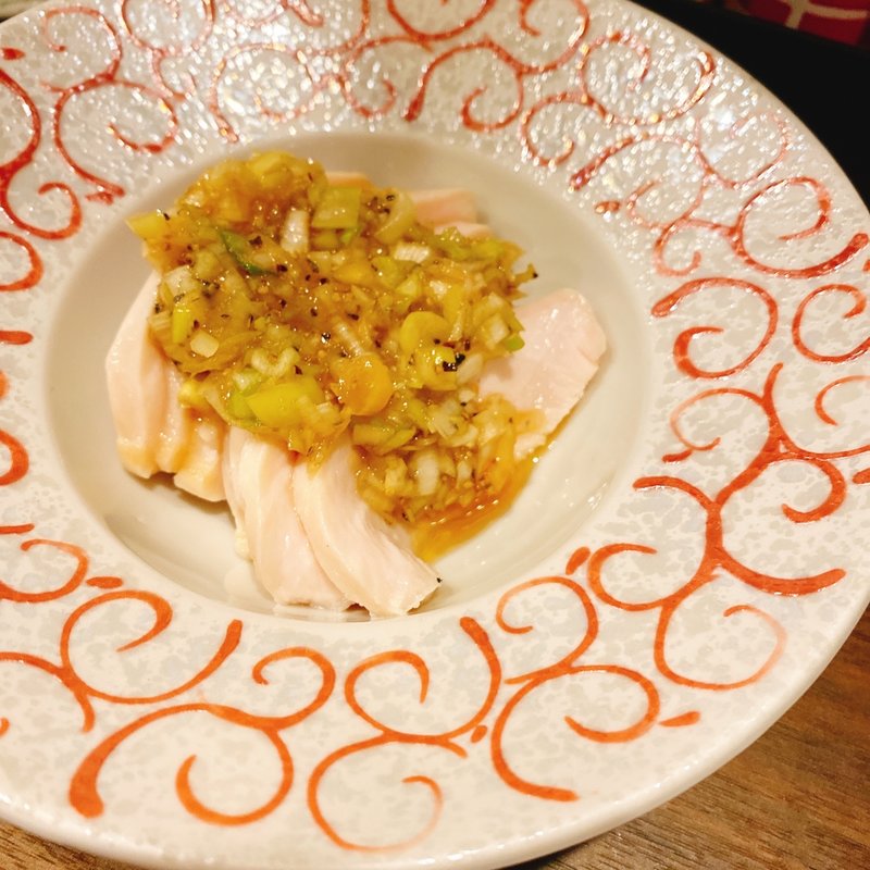 むねのネギダレ(焼鳥天六ちゃんの縁家)