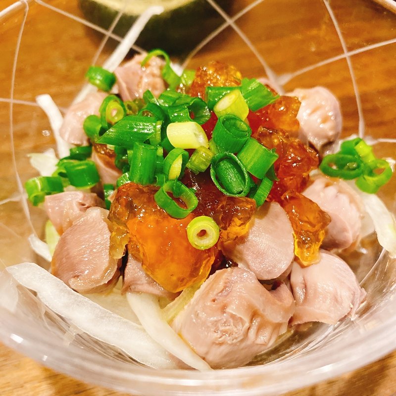 砂肝ポン酢(焼鳥天六ちゃんの縁家)