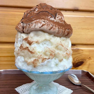 バナナミルクショコラエスプーマ(cafeロビンソン)