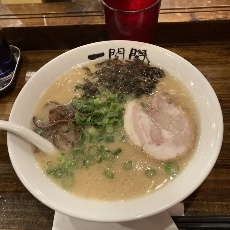 長浜らーめん背脂こってり(一閃閣 )