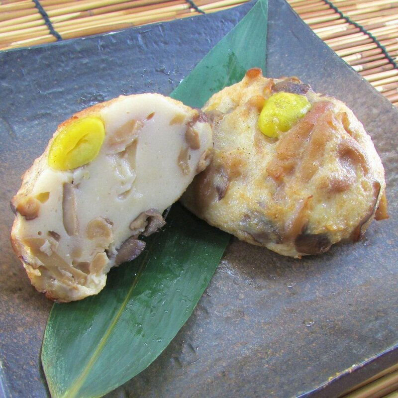 五種のきのこ天(味の浜藤 築地本店)