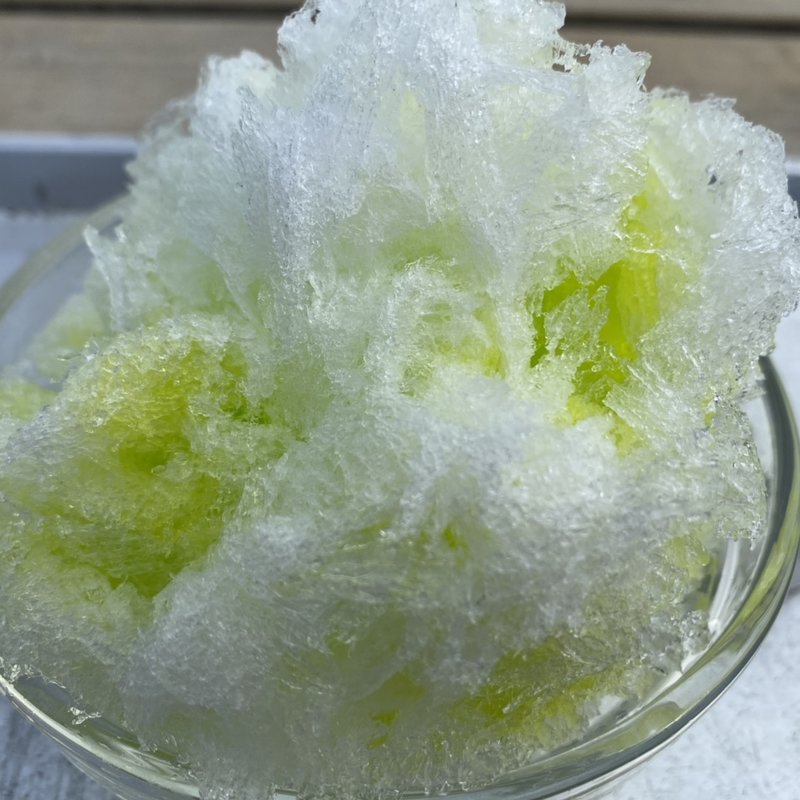 かき氷（ラムネ味）(花立山荘 )