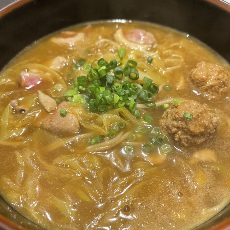 鴨カレー南蛮蕎麦(安曇野)