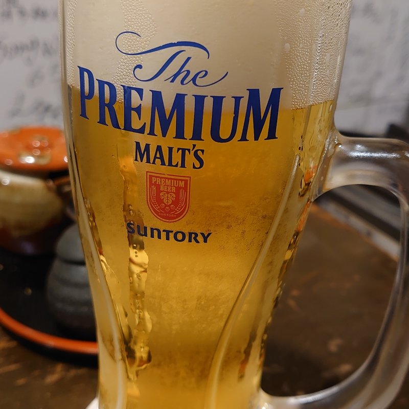 生ビール(博多麺もつ屋)