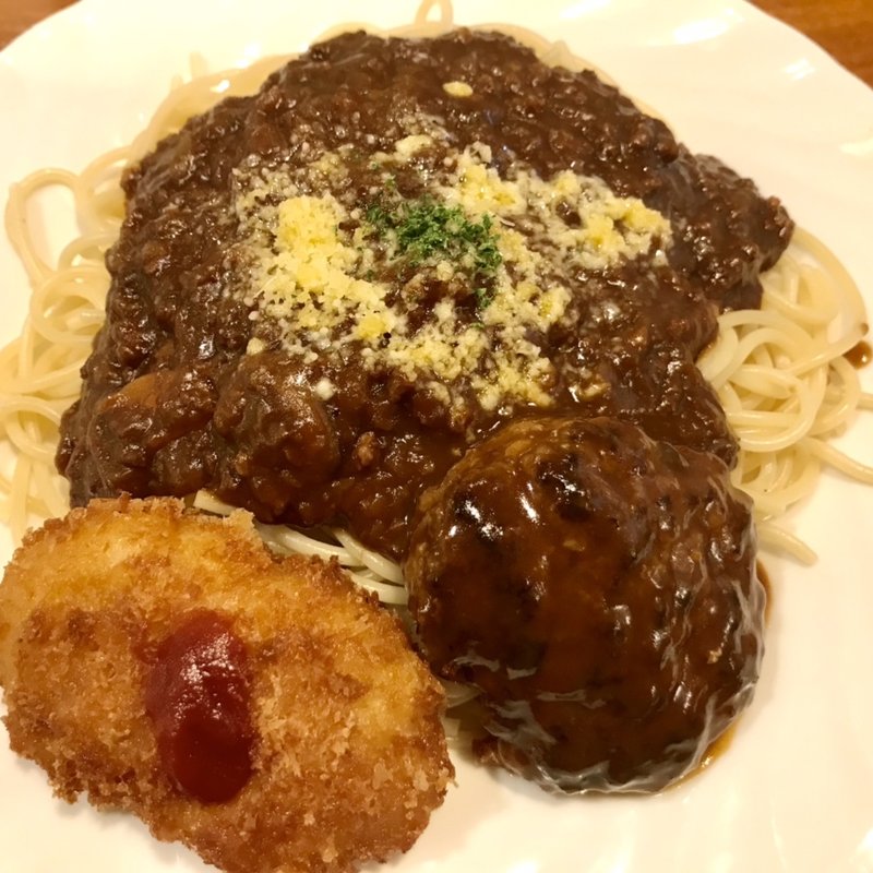 スペシャルミートソース(洋食のみかさ)