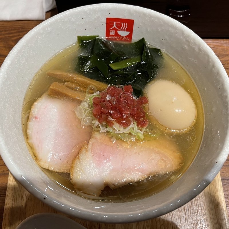 冷しらあめん しお(麺処 天川)