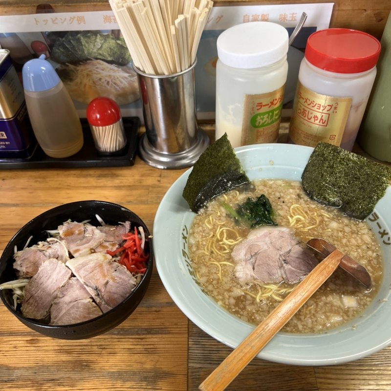 味噌ラーメン(ラーメンショップ椿 上彦川戸店)