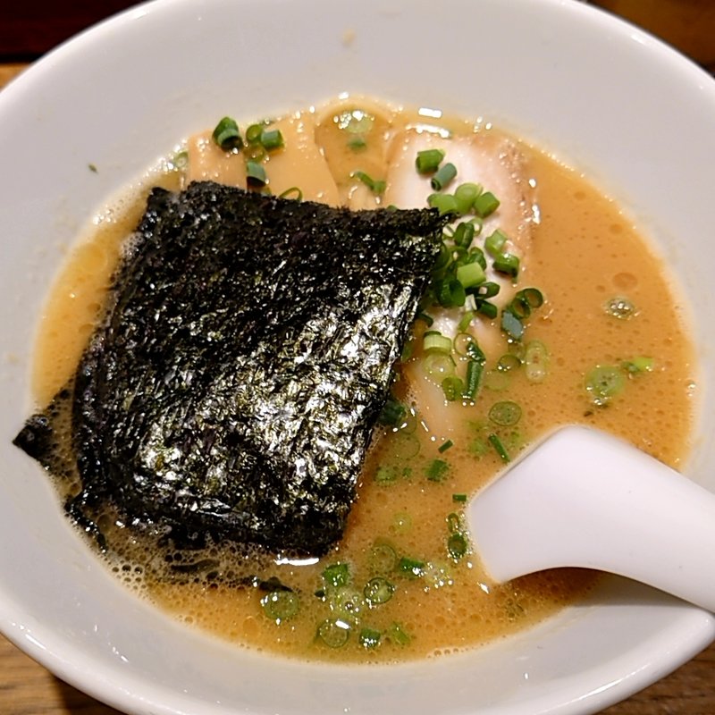 鶏白湯麺(餃子と炙り こけこっこ)