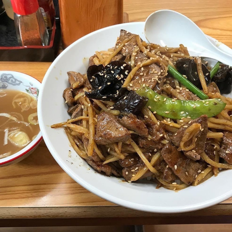 ニューレバ丼(ラーメンya )