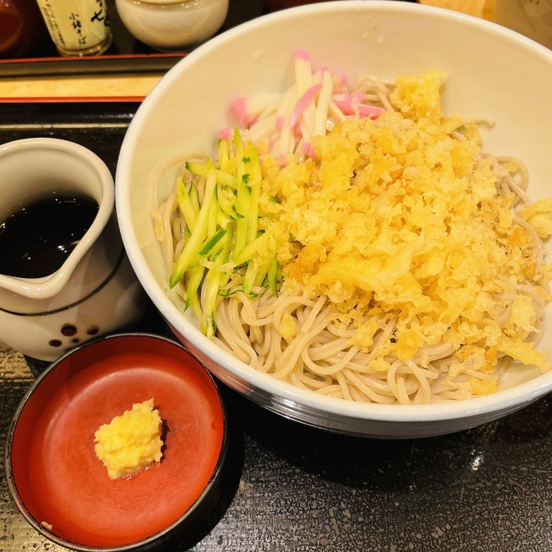 冷したぬきそば(小諸そば 御徒町店)