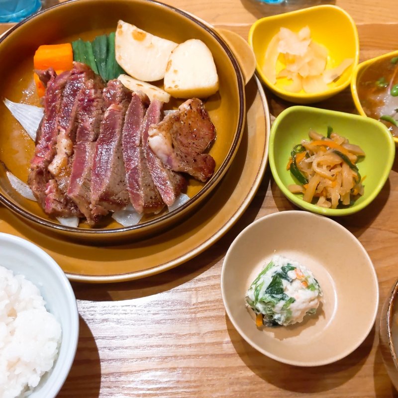 リブロースステーキプレート(chawan 新百合ヶ丘エルミロード店)